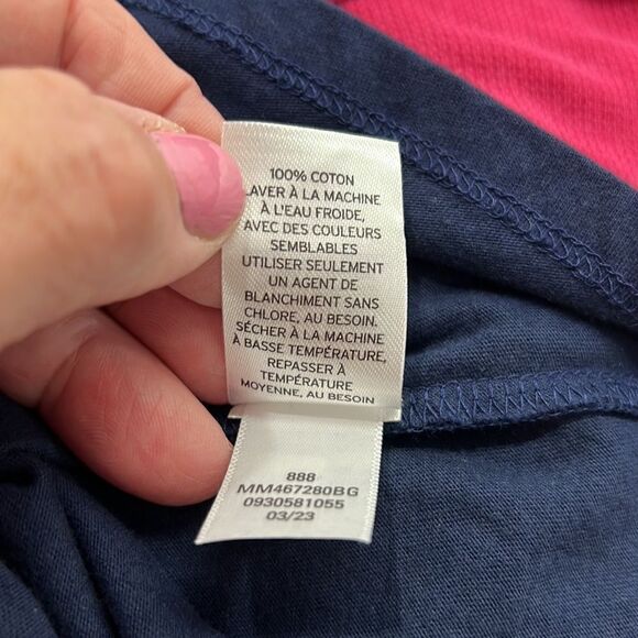 Melrose and Market Navy Open back knit girls romper size xl (14/16) EUC - Picture 12 of 12